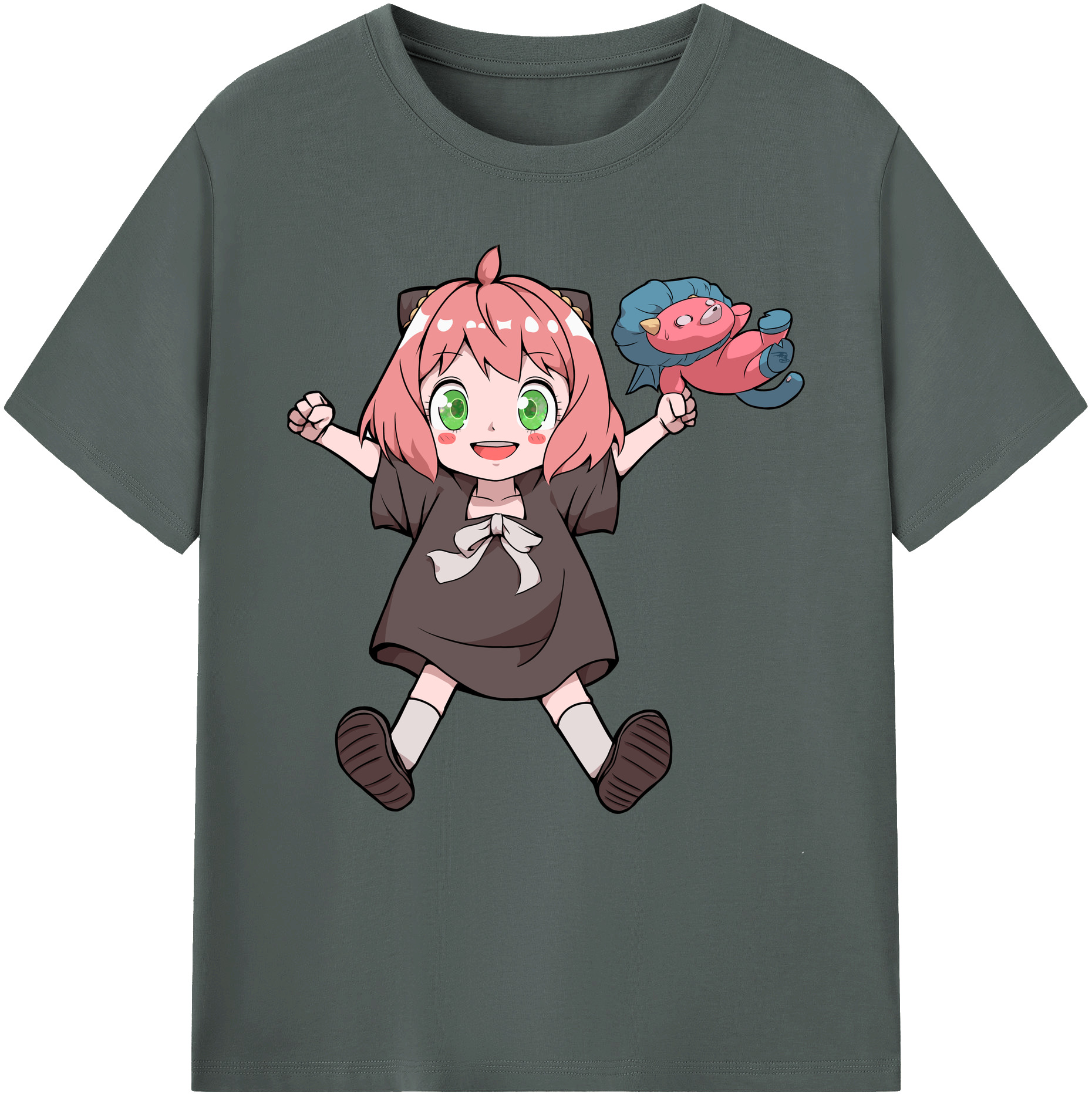 （画像用） SPY×FAMILY间谍家家酒 綿100％ メンズ半袖Tシャツ｜肌触りやわらか＆通気性